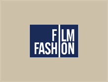 Tablet Screenshot of filmfashion.com